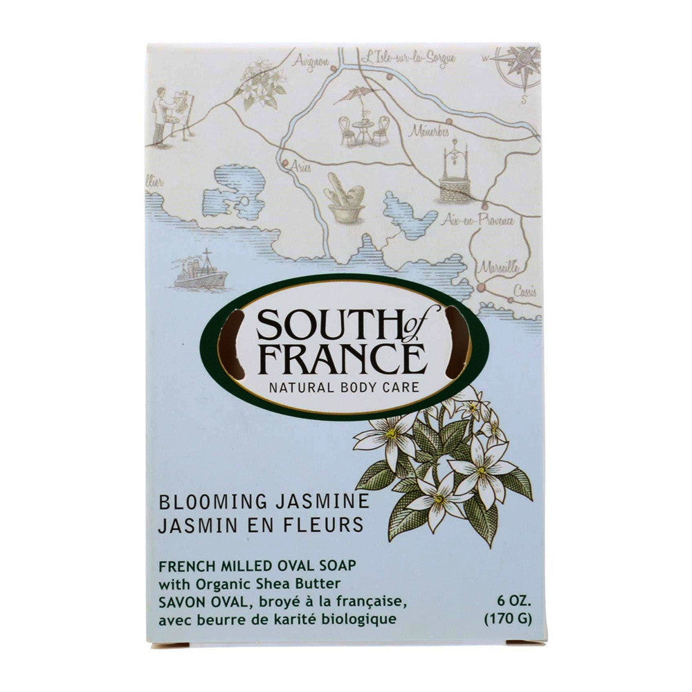 South Of France Natural Bar Soap, Bloomn Jasmine, 6 Oz